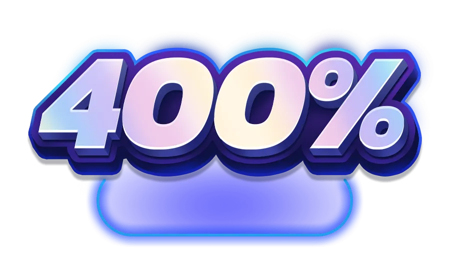 Visuel du bonus Rapter Casino de 400%